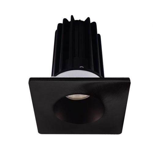 Lotus 15 Watt 2" LED Recessed Downlight - Bronze Reflector - Square Black Trim - 38º - 4000K - 1,020 Lumens - 120V