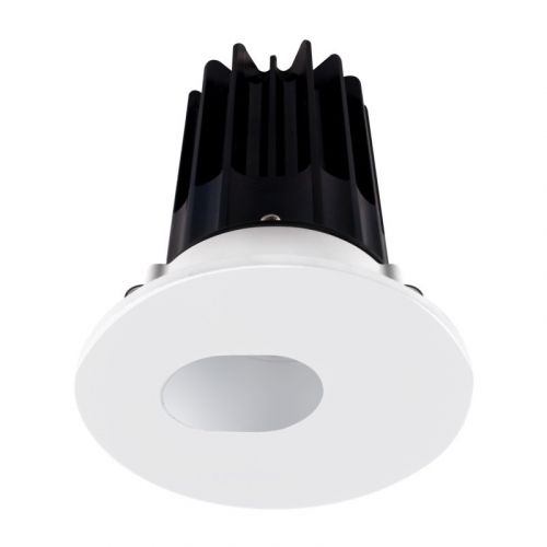 Lotus 8 Watt 2" LED Recessed Downlight - Alzak Reflector - Slot Aperture Trim - 3000K - 600 Lumens - 120V