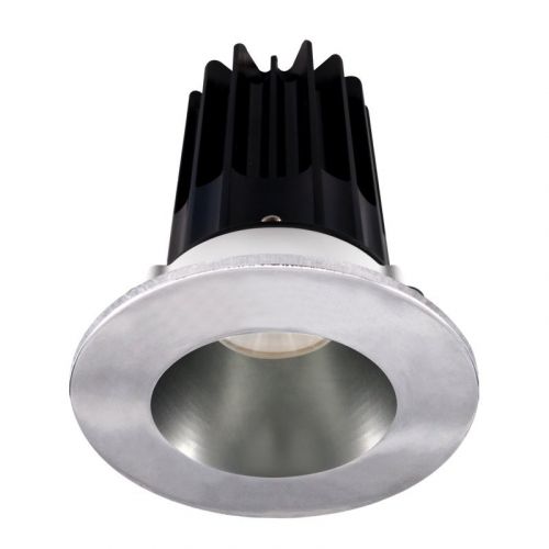 Lotus 15 Watt 2" LED Recessed Downlight - Chrome Reflector - Chrome Trim - 38º - 3000K - 1,000 Lumens - 120V