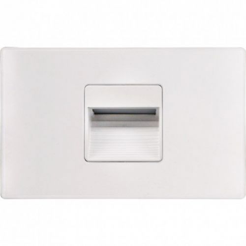 Lotus 2.5 Watt LED Mini Die-Cast Step Light - Dim to Warm - 125 Lumens - White - 120V