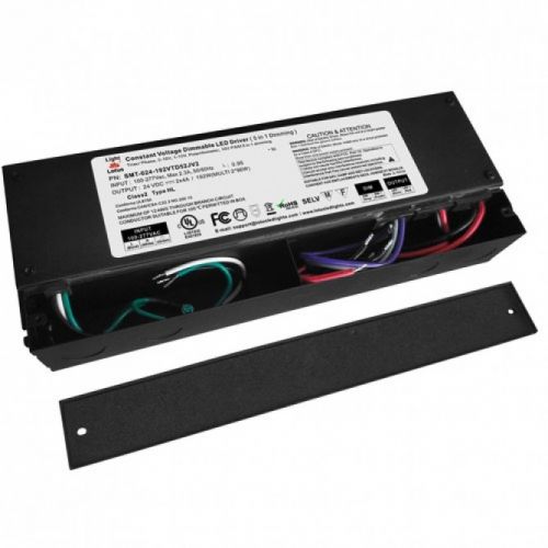 Lotus LED Lights 24V DC Driver - 2 x 96 Watt Capacity - 120V / 0-10V Dimmable