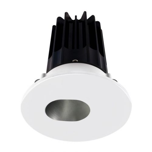 Lotus 8 Watt 2" LED Recessed Downlight - Chrome Reflector - Slot Aperture Trim - 4000K - 620 Lumens - 120V